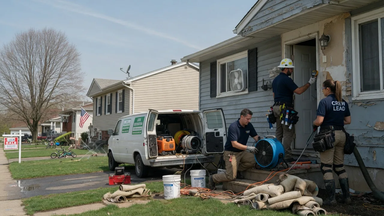 Flood Cleanup in Perrysburg, OH near me