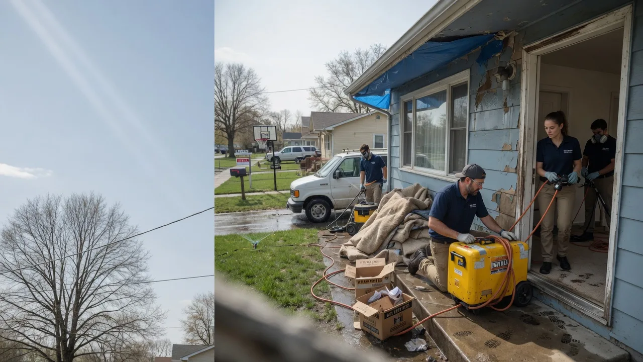 Basement Flood Cleanup in Perrysburg, OH near me